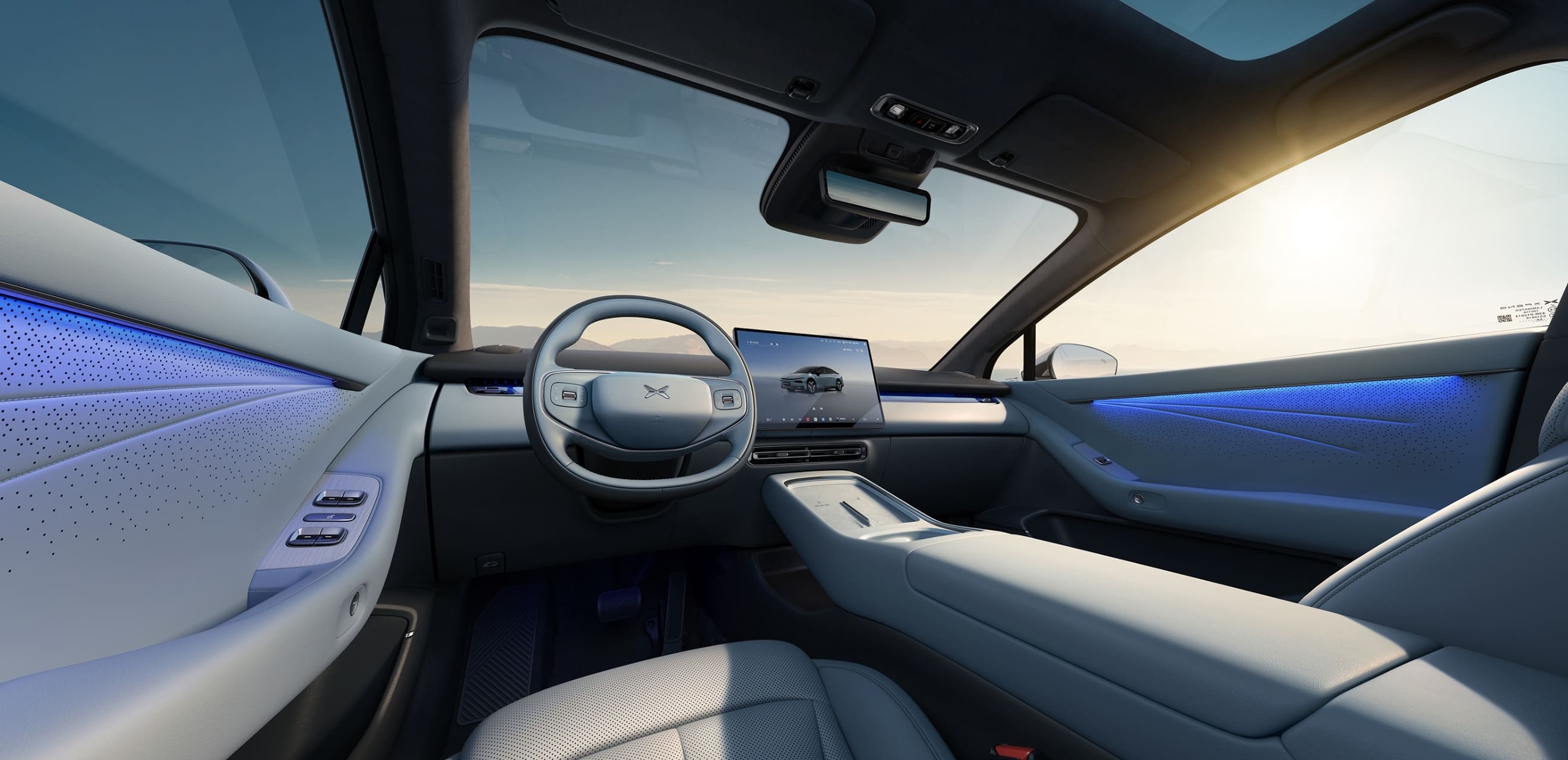 Електромобілі X-Peng P7+ PHEV з Китаю 360